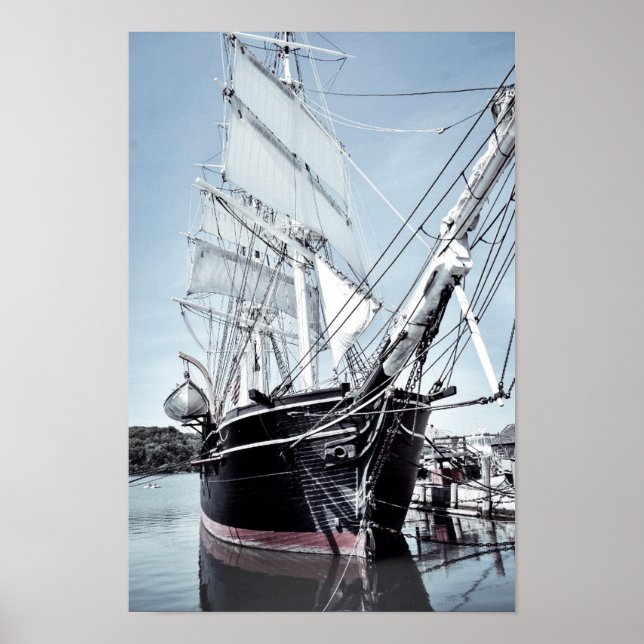 Poster de photographie de Clipper Ship (Devant)