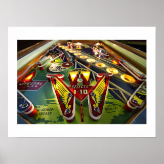 Poster de pinball Mercury