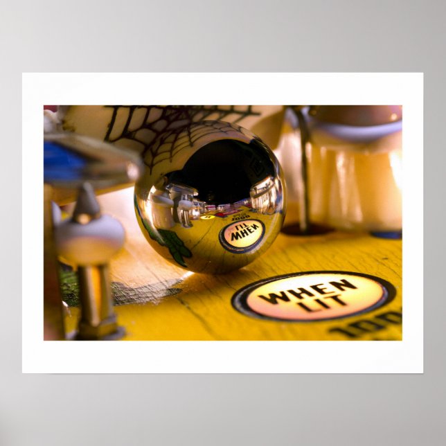 Poster de pinball Spidy Spin (Devant)