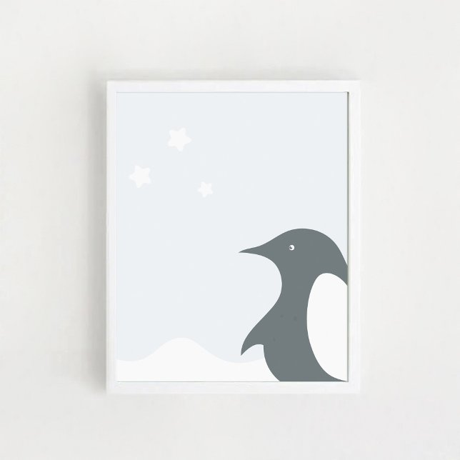 Poster de pingouin.Impression artistique pour la c (Créateur téléchargé)