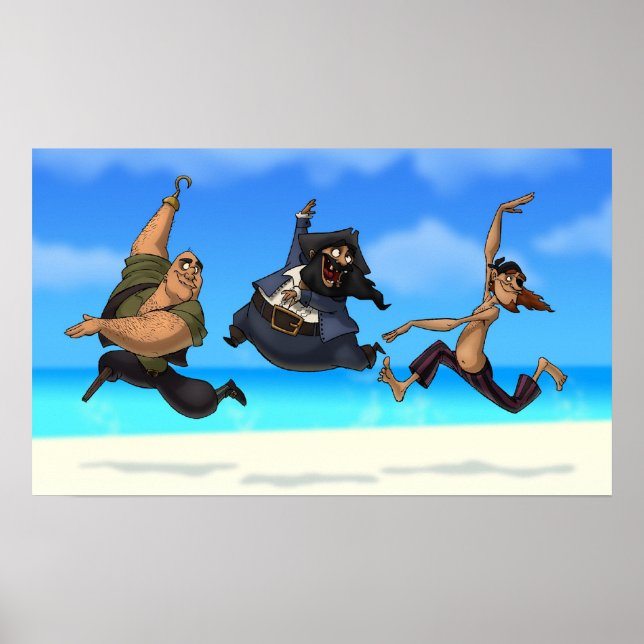 Poster de Pirates dansants (Devant)