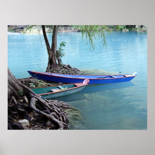 Poster de pirogues (Devant)