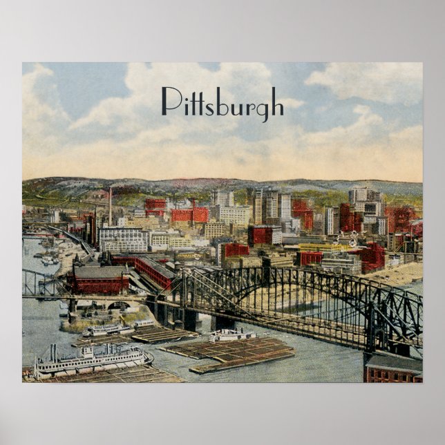 Poster de Pittsburgh Point 1931 (Devant)