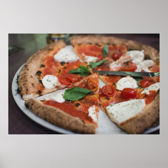 Poster de pizza (Devant)