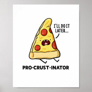 Poster de pizzas pour inateur de croûte