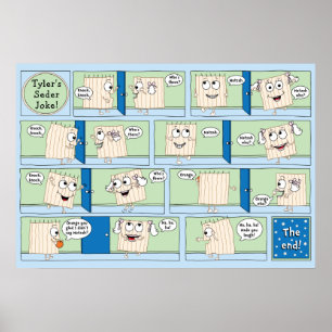 Poster de plaisanterie amusante de Pessah 20 x 24 