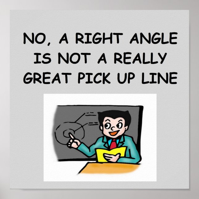 poster de plaisanterie du geek mathématique (Devant)