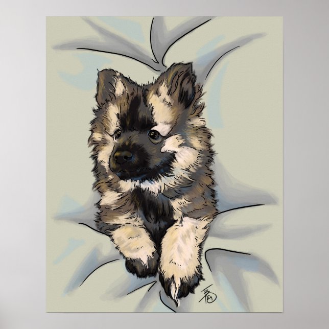 Poster de pluie d'automne (Devant)