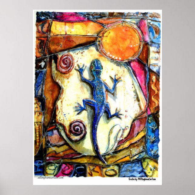 Poster de PMACarlson "Gecko" (Devant)