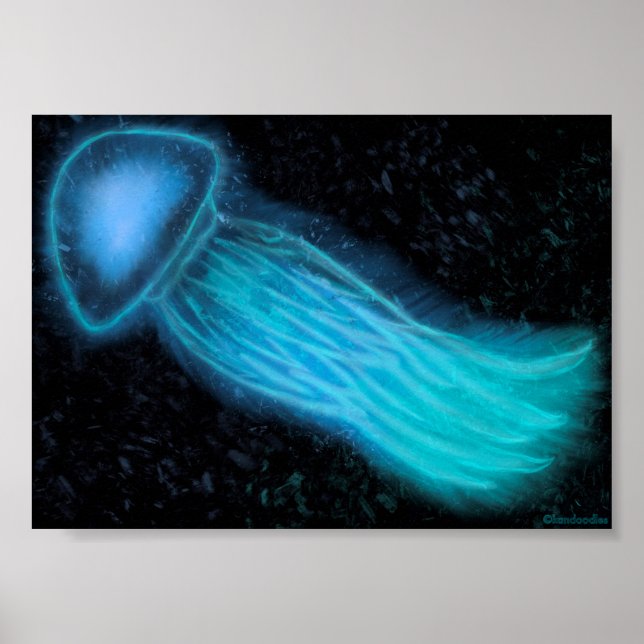 Poster de poisson de gelée (Devant)