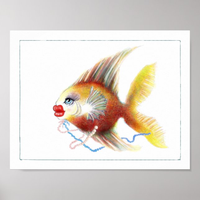 Poster de poisson Imaginaire : Dolly (Devant)