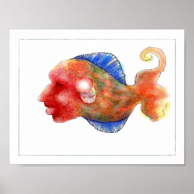 Poster de poisson Imaginaire : Tripper (Devant)