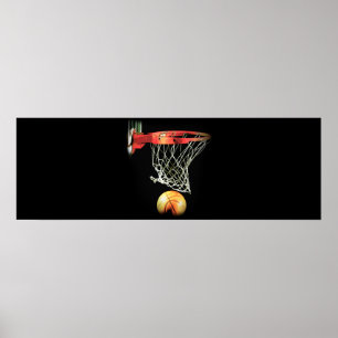 Poster de porte de basket unique Imprimer
