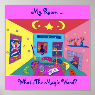 Poster de porte pour enfants