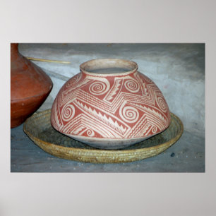 Poster de poterie amérindienne