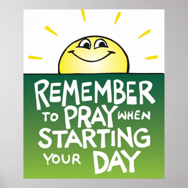 Poster de prière (Devant)