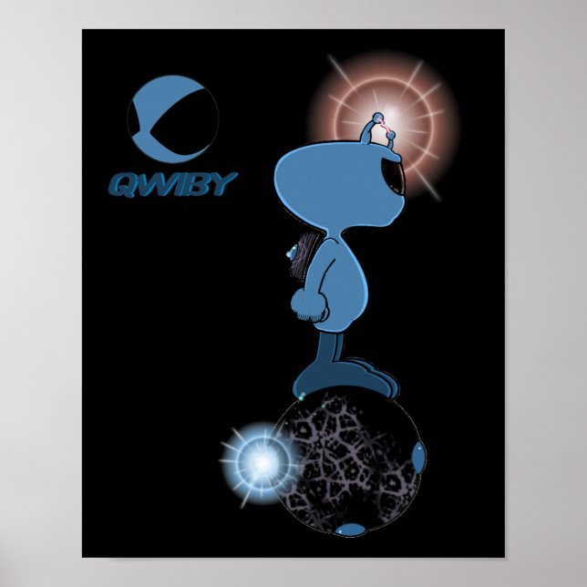Poster de Qwiby's Sphere Rider (Devant)