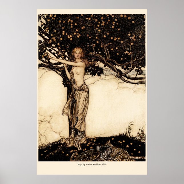 Poster de Rackham Freya CC0050 (Devant)