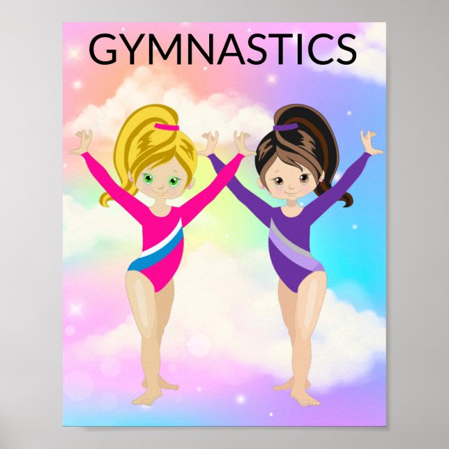 POSTER DE RAINBOW GYMNASTICS GYMNAST (Devant)