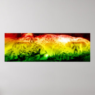 Poster de Rasta Lion