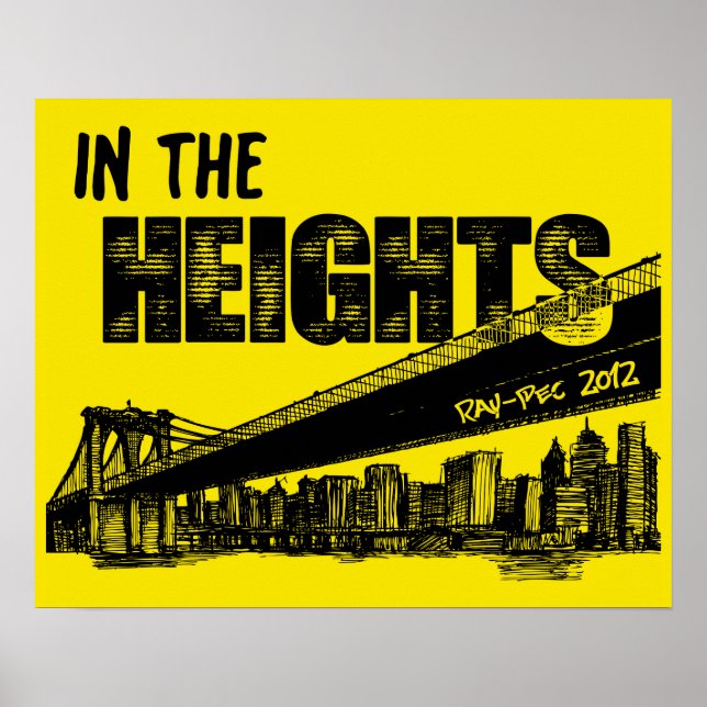 Poster de Ray-Pec 2012 In the Heights (Devant)