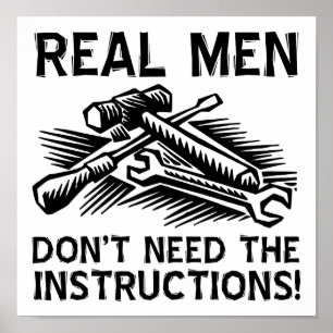 Poster de Real Men Funny
