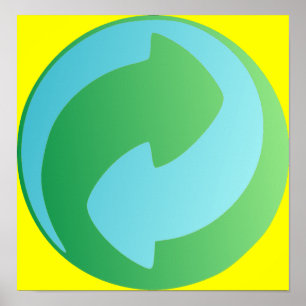 Poster de recyclage de l'eau
