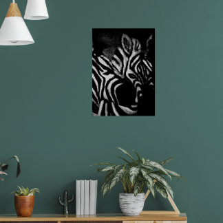 Poster de réimpression Zebras