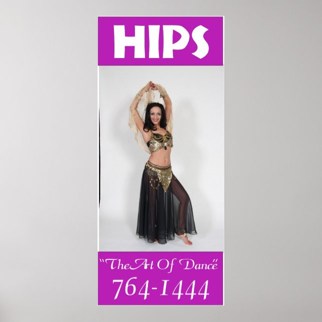 Poster de réplique des signes HIPS (Devant)