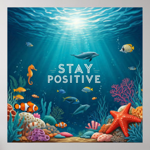 Poster de rester positif
