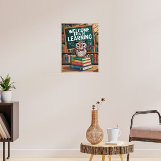 Poster De Retour À L'École,