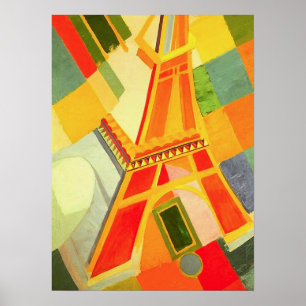 Poster de Robert Delaunay Tour Eiffel