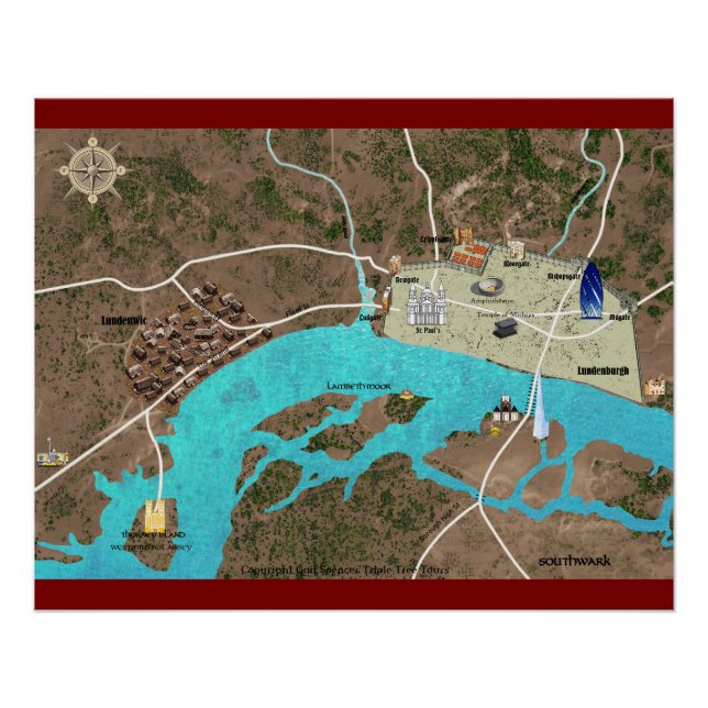 Poster de Roman & Viking London (Devant)