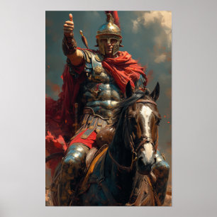 Poster de Roman Warrior in Armor