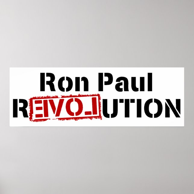 Poster de Ron Paul (Devant)