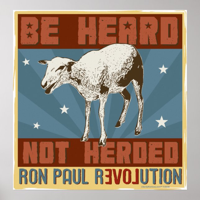Poster de Ron Paul (Devant)