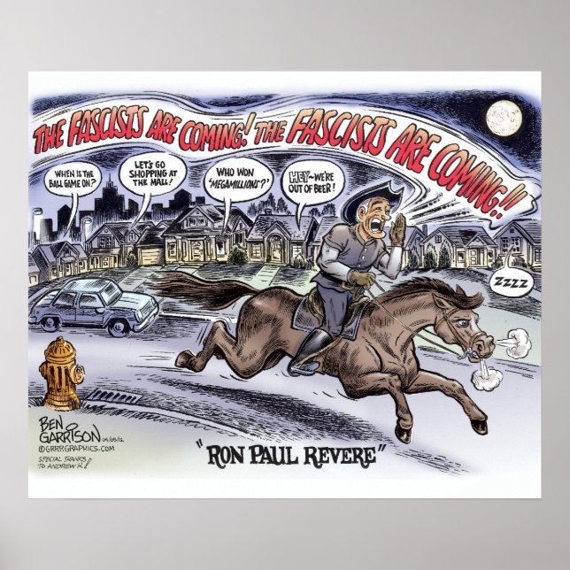 Poster de Ron Paul Revere (Devant)