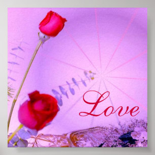 Poster de rose n Love