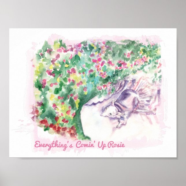 Poster de Rosie de Tout est Comin' Up (Devant)