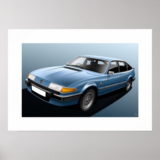 Poster de Rover SD1 Vitesse (Devant)