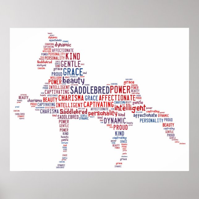 Poster de Saddlebred (Devant)