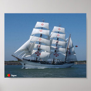 Poster de Sagres Tall Ship