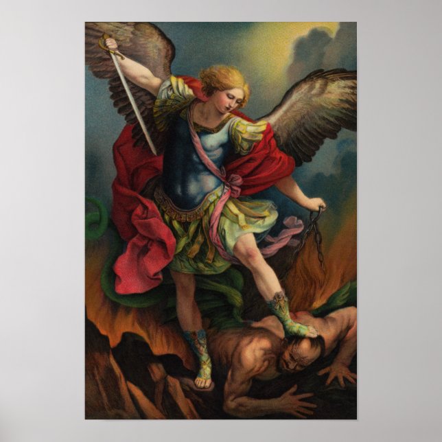 Poster de Saint Michael l'Archange (Devant)