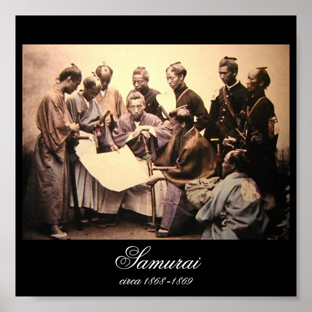 Poster de Samurai vers 1868-1869 (Photo) (Devant)