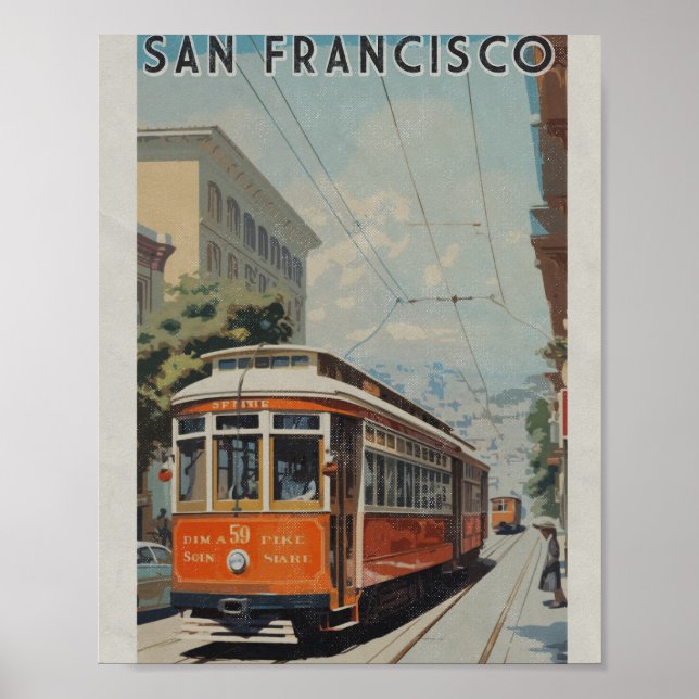 Poster de San Francisco (Devant)
