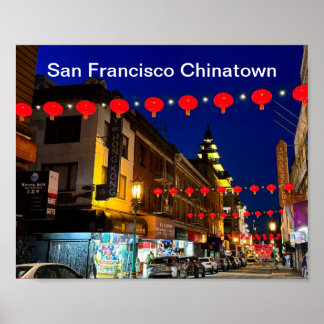Poster de San Francisco Chinatown #11