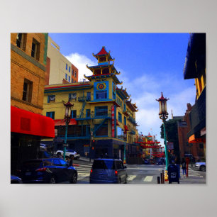 Poster de San Francisco Chinatown #8