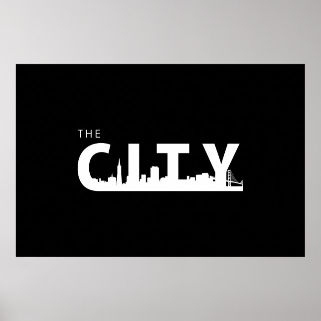 Poster de San Francisco City (Devant)