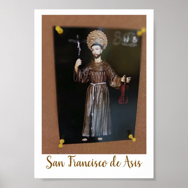 poster de San Francisco de Asís (Devant)