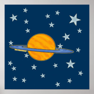 Poster de Saturne